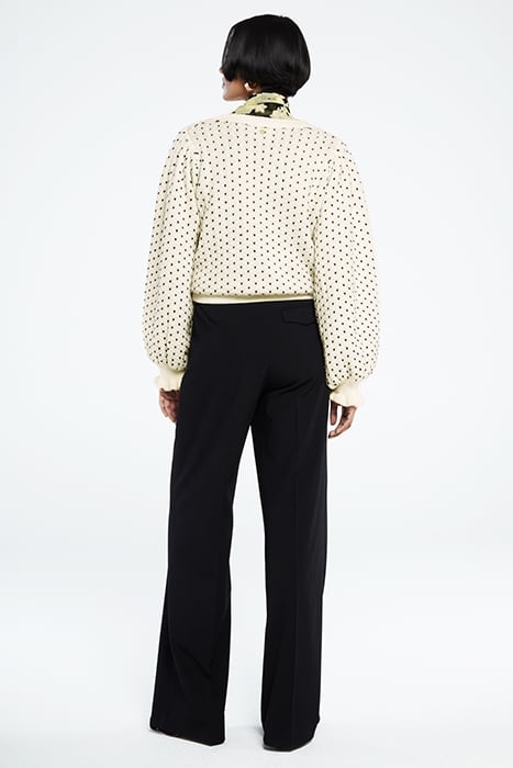 LOVE PULLOVER CREAM WHITE/BLACK 3