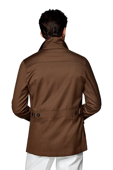 MID BROWN WILLIAM SHIRT-JACKET MID BROWN 2