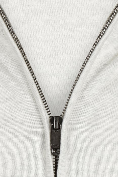 FULL ZIP CARDIGAN OFF WHITE 3