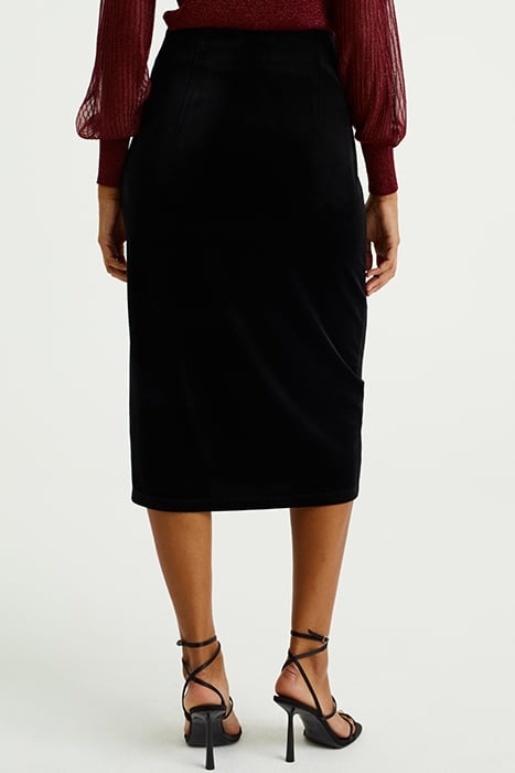 SKIRT MEDIUM LENGTH BLACK 2