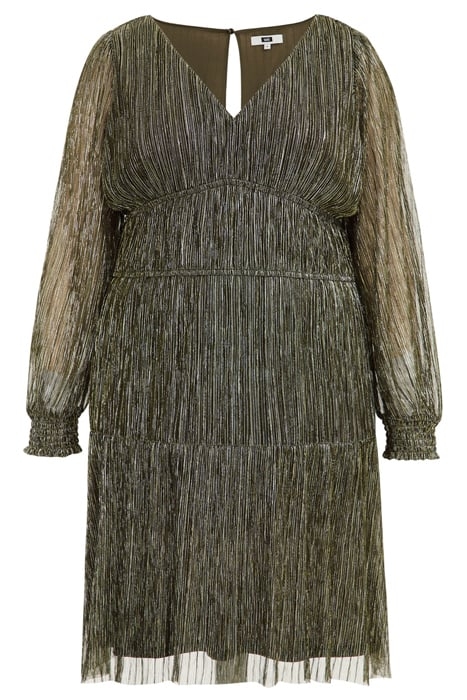 DRESS MID LENGTH GOLD 3