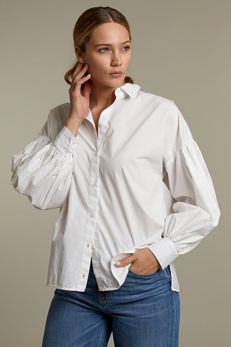 OFF WHITE BALLOON SLEEVES SHIRT 1