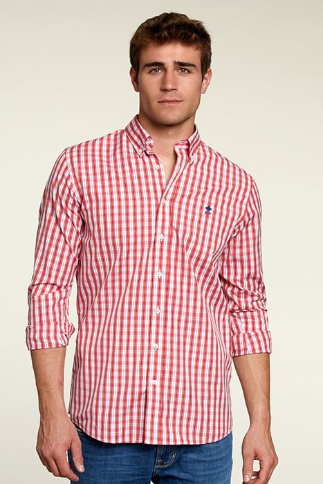 CUSTOM FIT CHECKED SHIRT MULTI 1