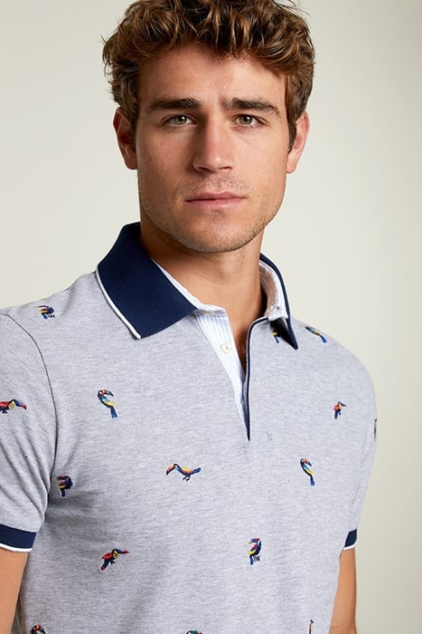 CUSTOM FIT FANTASY POLO PEARL MIX 4