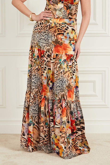 BLOSSOM SKIRT WILD FLOWER FALL PRINT 1