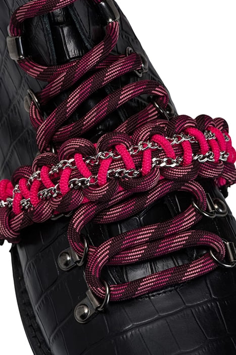 ZENZERO SCARPA PELLE STAMPA CO BLACK 4