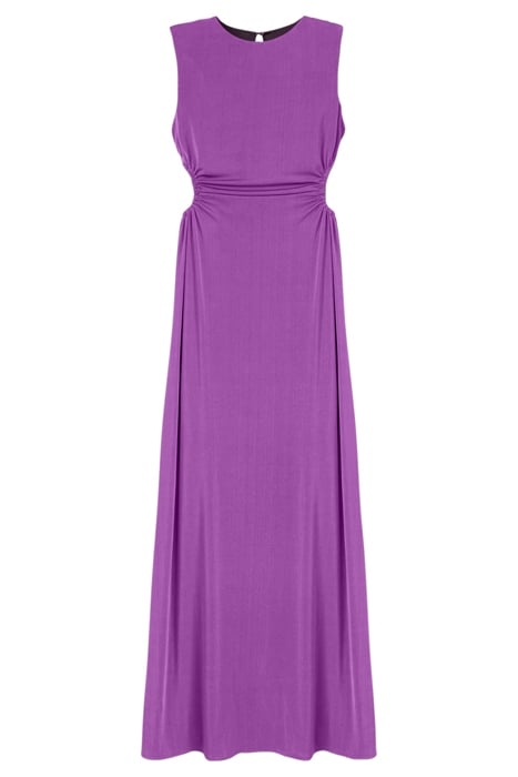 ELEGANT DRESS WITH CUT-OUT PURPLE 3