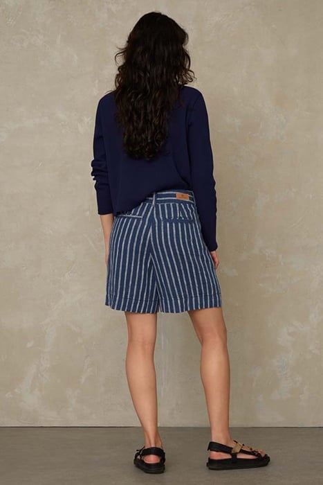 BANGJA LINEN NAVY STRIPE 3