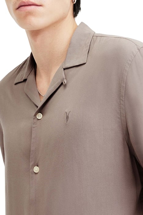 VENICE SS SHIRT CHESTNUT BROWN 5
