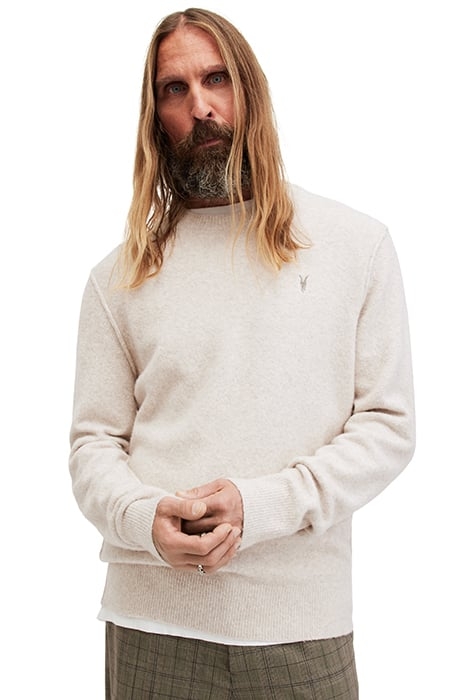 STATTEN CREW OATMEAL WHITE 1