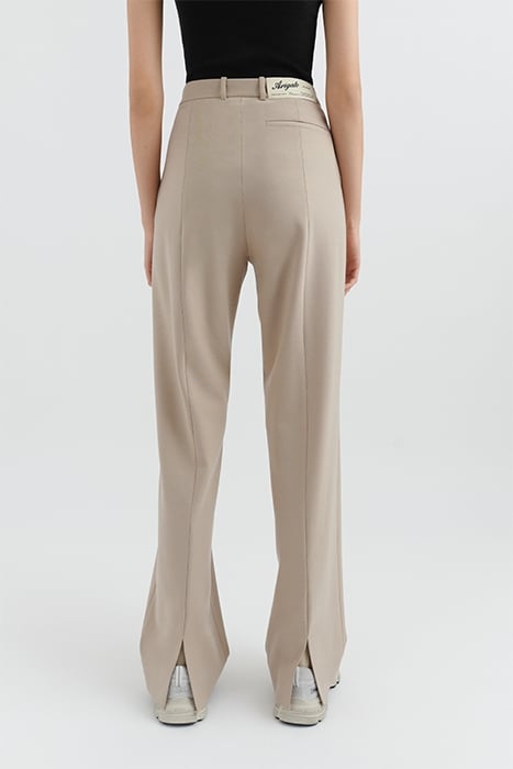 ARCH SLIT TROUSER BEIGE 2