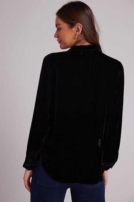 LONG SLEEVE CLEAN SHIRT DEEP EGGPLANT 2