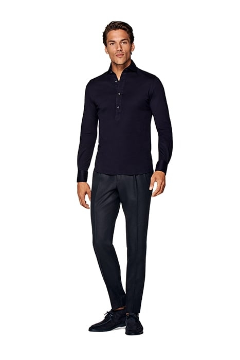 KNITTED NAVY POPOVER NAVY 5