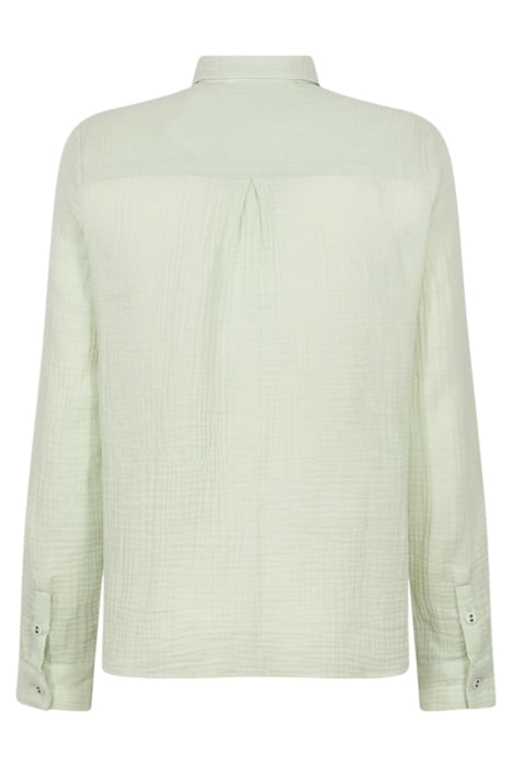 BLOUSE WOVEN LONG SLEEVES SEA FOAM 6