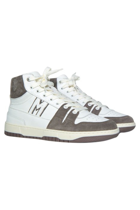 THE BROOKLYN HIGH M VINTAGE WHITE/TAUPE 2