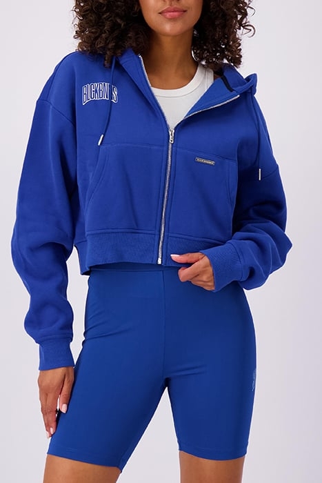 ARCH ZIPPED HOODY BLUE 1