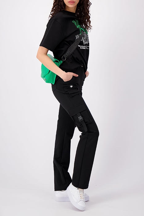 CLIP CARGO PANTS BLACK 4