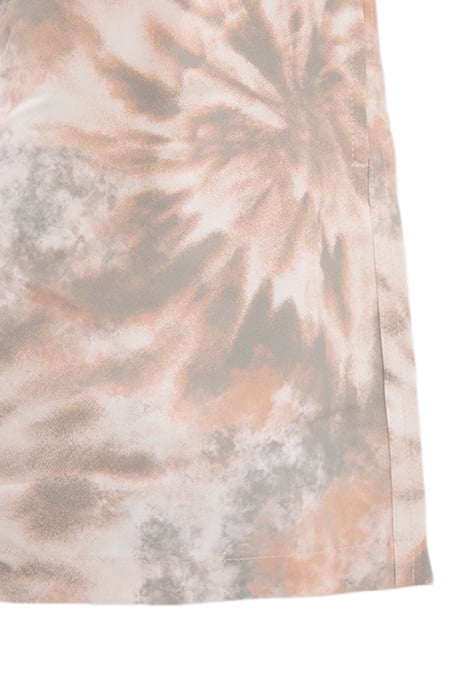 BOYS’ KHAKI TIE-DYE PRINT SWIM SHORTS 4