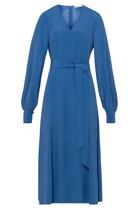 DIONNE SHORT ANKLE LENGTH MIDI DRESS OCEAN BLUE 3