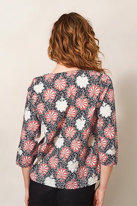 RAE  COTTON TOP PINK PRINTED 2