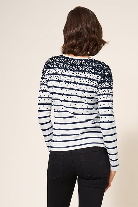 ROXY SEQUIN TOP IVORY 2