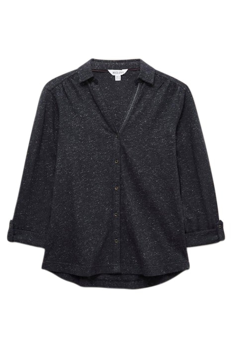 ANNIE SPARKLE JERSEY SHIRT CHARCOAL GREY 3