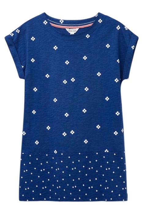 CARRIE TUNIC NAVY PRINTED 4