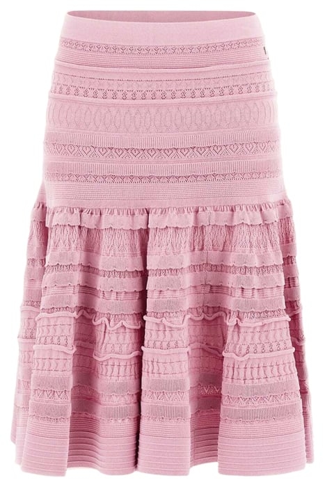 BETHANY SWEATER SKIR VINTAGE MINI SKIRT BLUSH 3