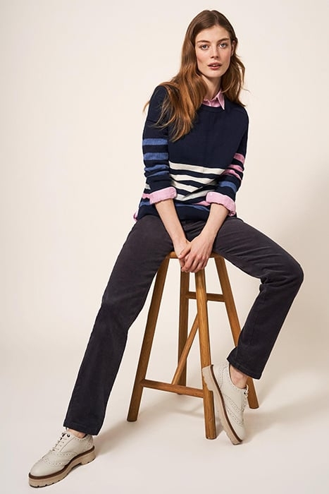 URBAN STRIPE JUMPER NAVY 3