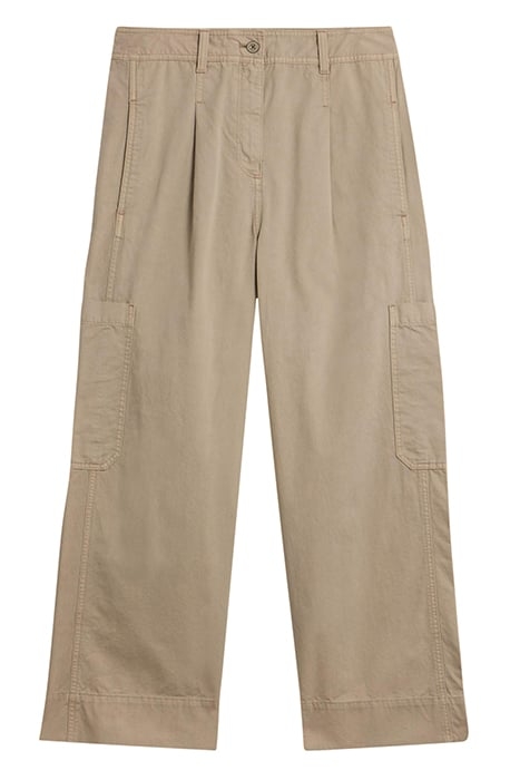CARLIE WIDE LEG CARGO TROUSER LIGHT NATURAL 3