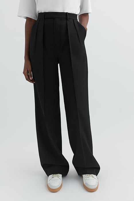 JACKIE PLEAT TROUSER BLACK 5