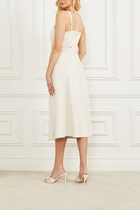 LORRAINE DRESS IVORY BONE 5