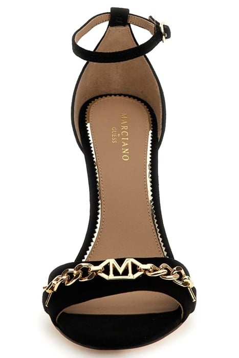 ABANNA SANDAL JET BLACK 3