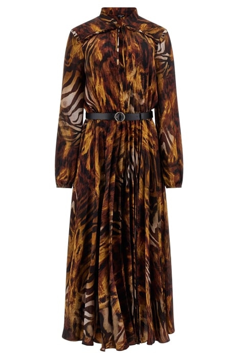 LIQUID GOLD MIDI DRESS LIQUID GOLD PRINT 1