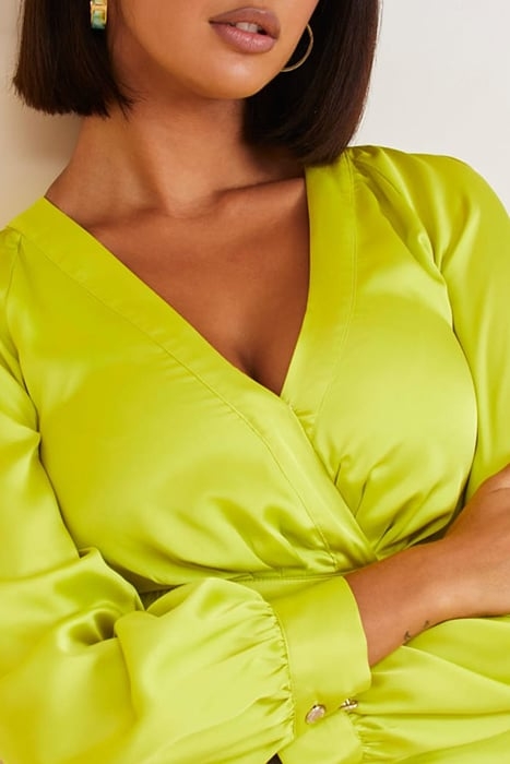 WILD FLOWER BLOUSE SOLID KAMIKAZEE 7