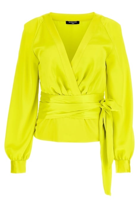 WILD FLOWER BLOUSE SOLID KAMIKAZEE 4