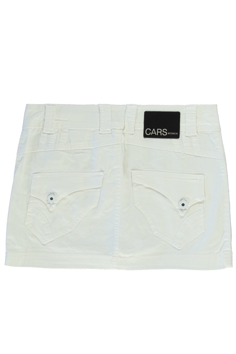 ROVERO SKIRT DENIM WHITE 2