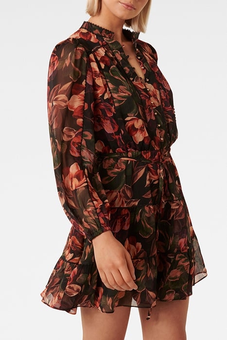 FLEUR PRINTED SKATER MINI WRIGHT FLORAL 5