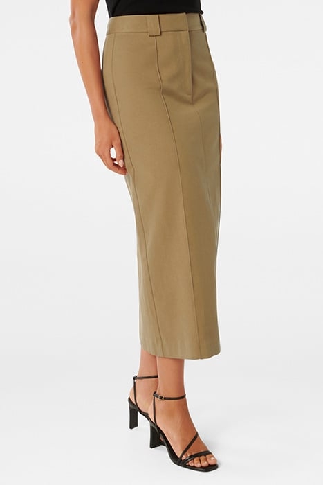 PIPPA PINTUCK MAXI SKIRT NEUTRAL 5