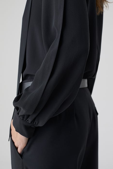 BOW-TIE BLOUSE SHIRTS & BLOUSES BLACK 5