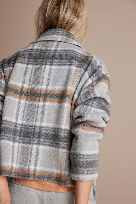 WOOL CHECK JACKET WOOL CHECK FOG 3