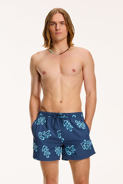 MEN SWIM SHORTS NICK EMBROIDERY ROYAL BLUE 1