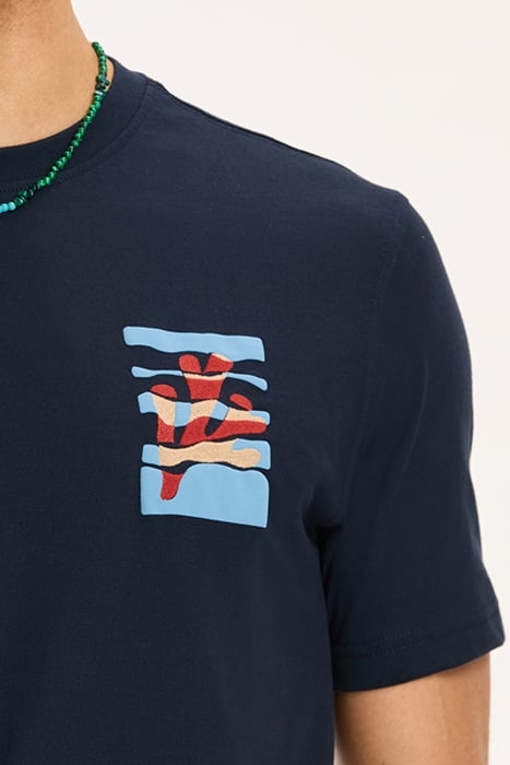 MEN CORAL CHEST T-SHIRT DARK NAVY 6
