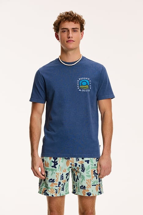 MEN BEYOND THE BLUES T-SHIRT DARK NAVY 1