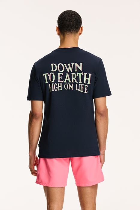 MEN DOWN TO EARTH T-SHIRT DARK NAVY 2