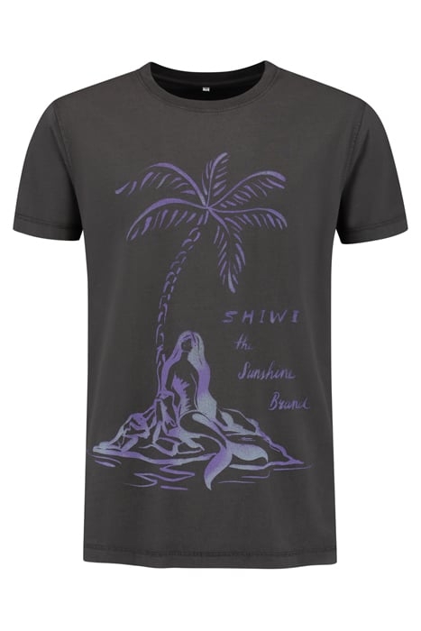 MEN MERMAID T-SHIRT DUSTY ANTHRACITE GREY 4