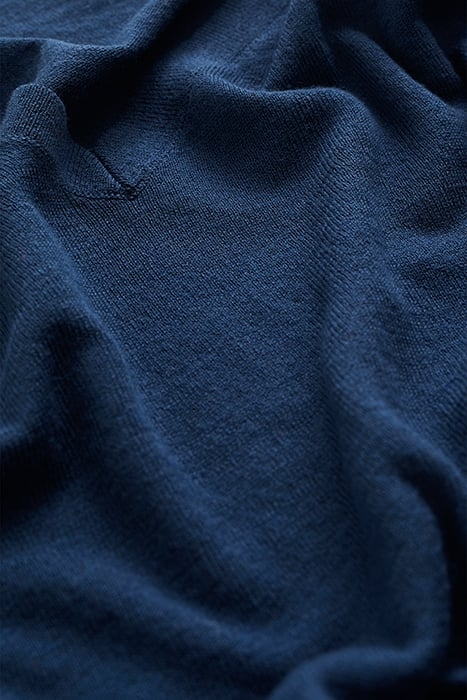KNITTED PULLOVER DARK BLUE 6