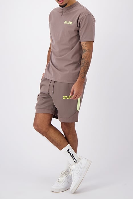 INITIAL SHORTS BROWN 3