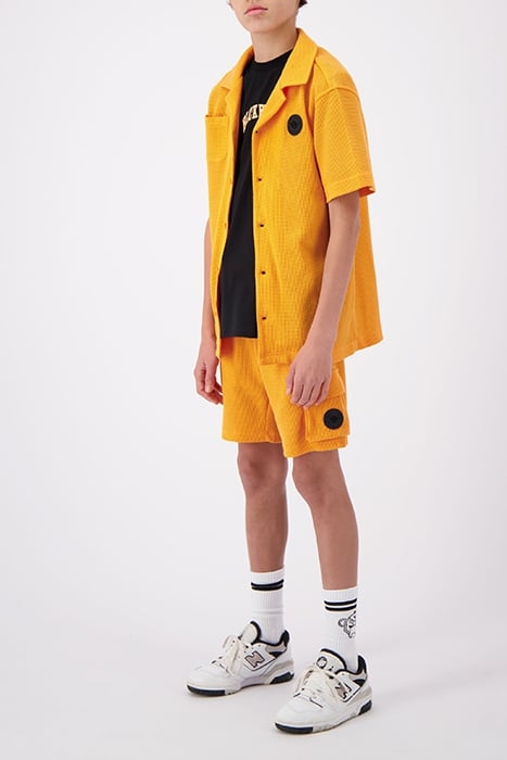 JR. WAFFLE SHIRT ORANGE 3