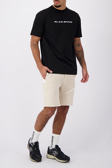 STRIPE SWEATSHORTS SAND 3